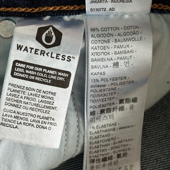 Levi's Ribcage Straight Ankle Button Fly Jeans--Sz 28 - Picture 14 of 16